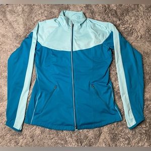 🦋Womens blue nike running jacket 
Size Large